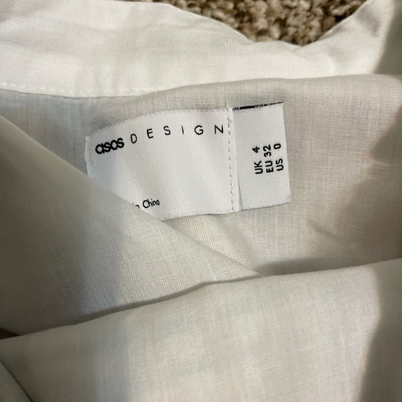 ASOS PLAID RUFFLE MINI SKIRT - Picture 3 of 4